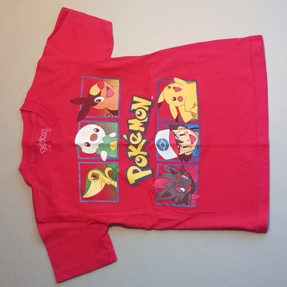 Boys Size 7 Shirts Bundle Lot of 3, Pokémon, Spider-Man, Gator #eshopchicago - Picture 6 of 7